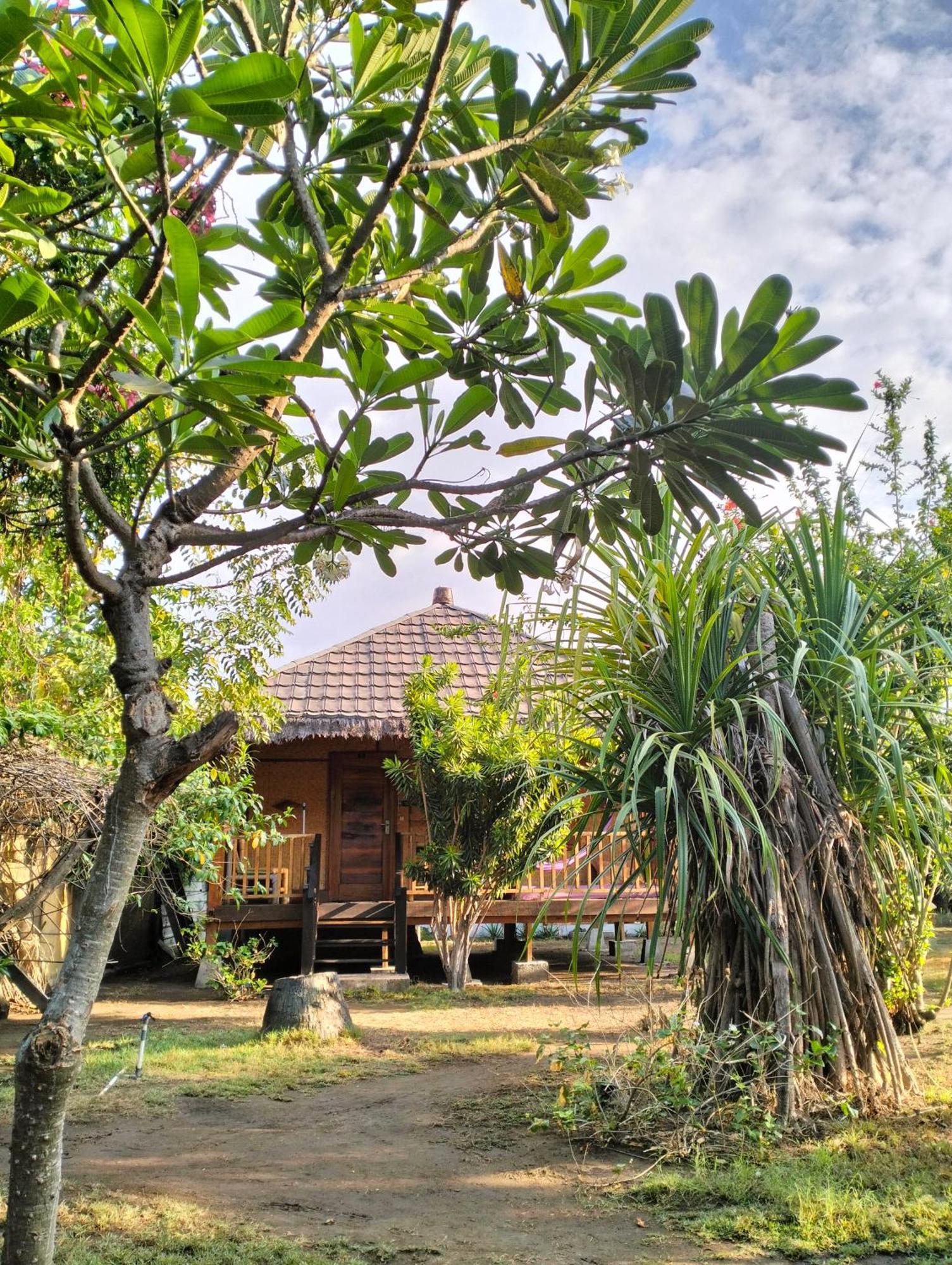 Tangga Bungalows Gili Air Bagian luar foto